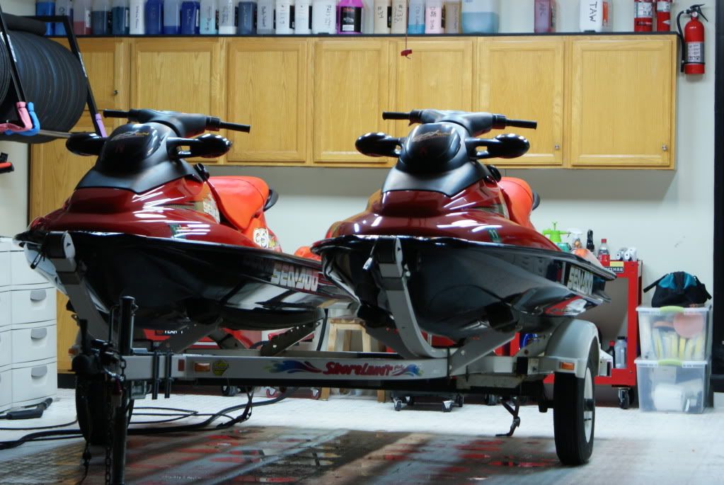 GelCoat Restoration Pair of '98 SeaDoo Jet Skis by AutoLavish